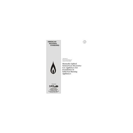 CSA ANSI Z21.84a-2003