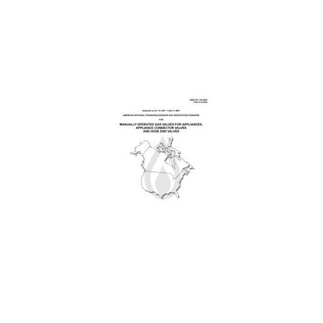 CSA ANSI Z21.15a-2001(R03)/CGA 9.1a-2001