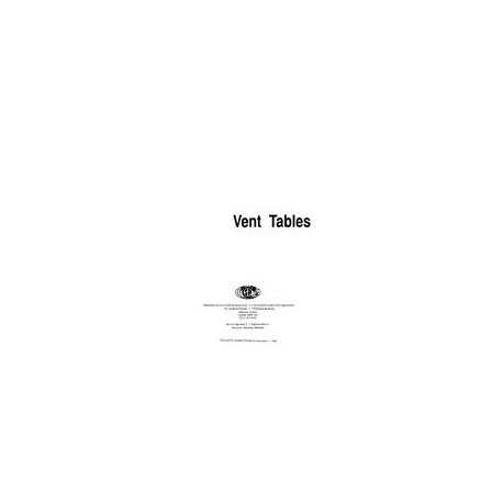 CSA VENT TABLES-1996