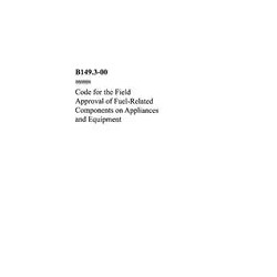 CSA B149.3-00