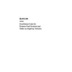 CSA B149.5-00