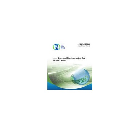 CSA CGA 3.16-M88 (R2014)