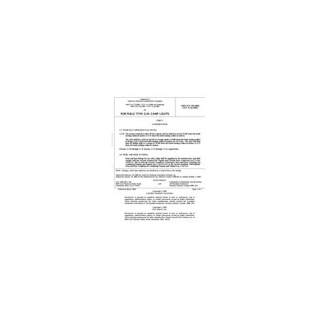 CSA ANSI Z21.73b-2002/CSA 11.1b-2002