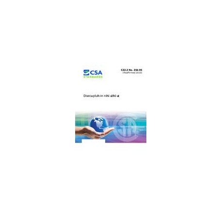 CSA C22.2 NO. 256-05 (R2010)