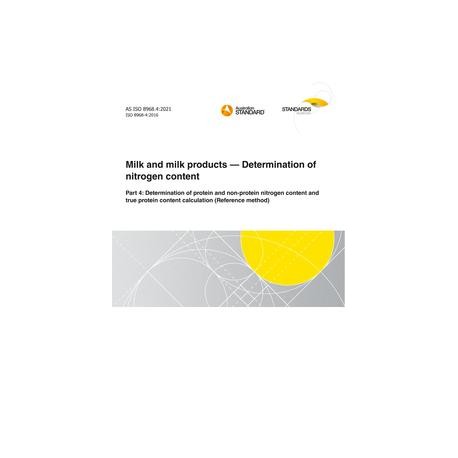 AS ISO 8968.4:2021