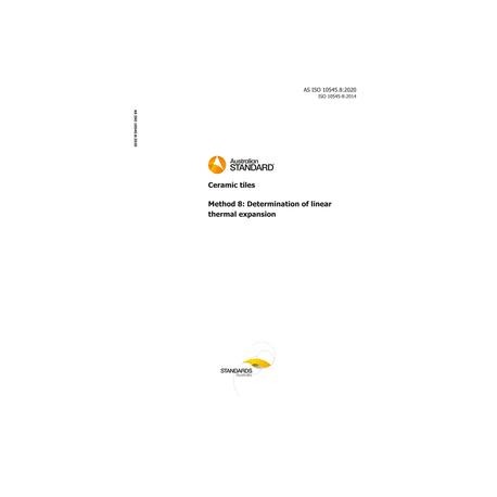 AS ISO 10545.8:2020