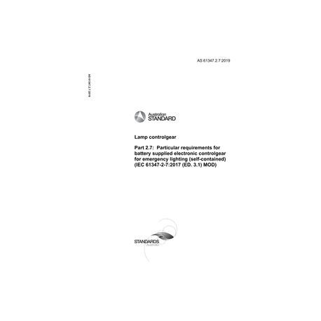 AS 61347.2.7:2019