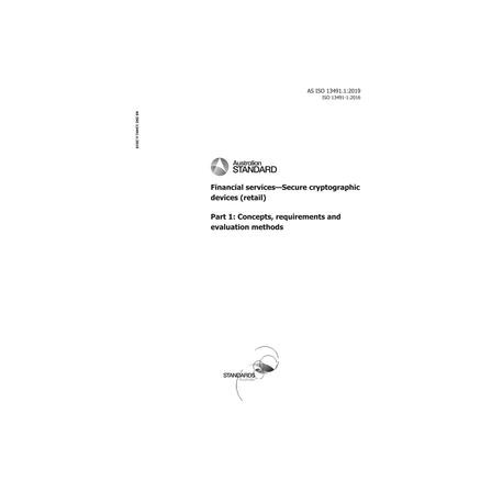 AS ISO 13491.1:2019