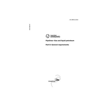AS 2885.0:2018