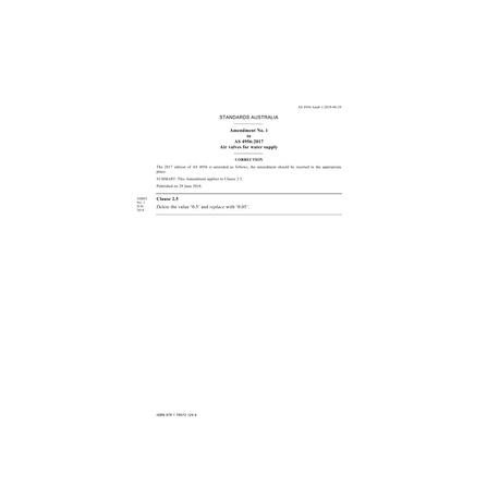 AS 4956:2017 Amd 1:2018