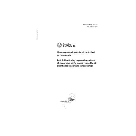 AS ISO 14644.2:2017
