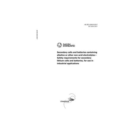 AS IEC 62619:2017