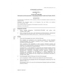 AS ISO 15706.1:2004 Amd 1:2017