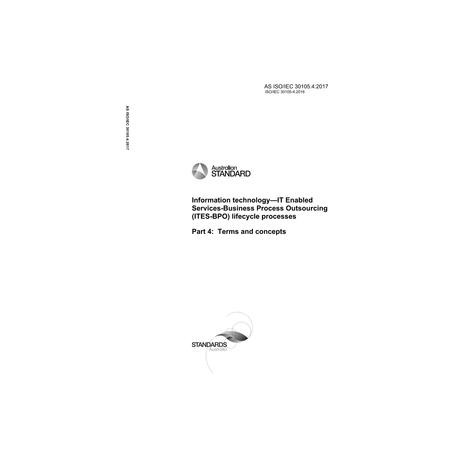 AS ISO/IEC 30105.4:2017