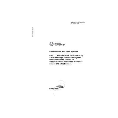 AS ISO 7240.27:2016