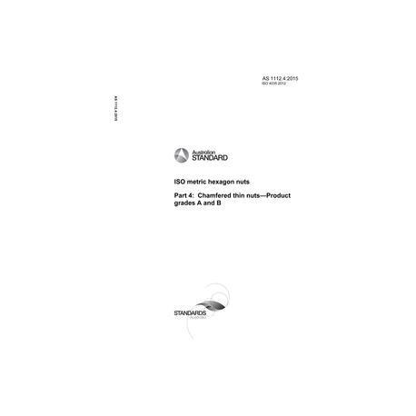 AS 1112.4:2015