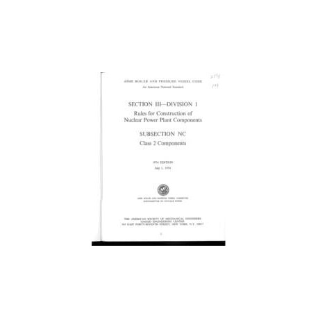 ASME BPVC-III NC-1974